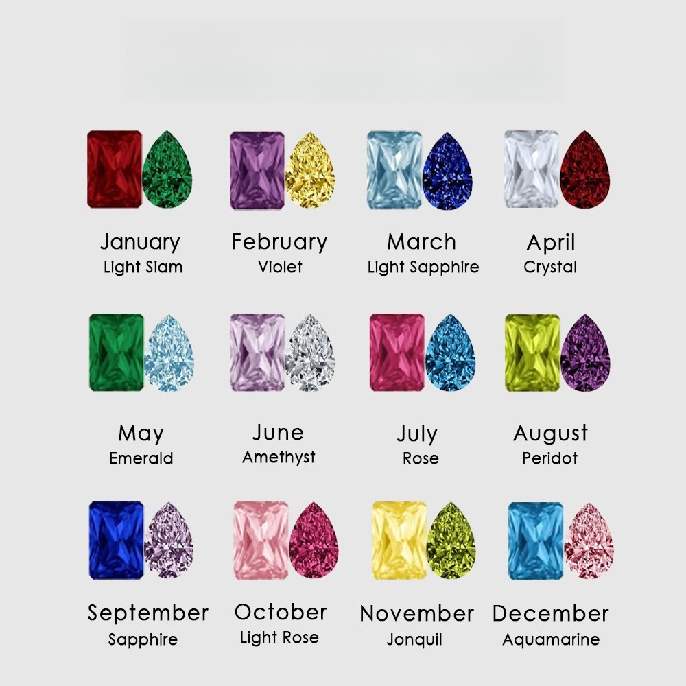Olivenorma Birthstone Teardrop Friendship Bracelet - image 17
