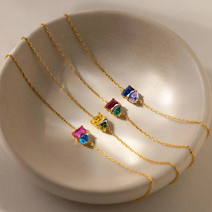 Olivenorma Birthstone Teardrop Friendship Bracelet - image 5