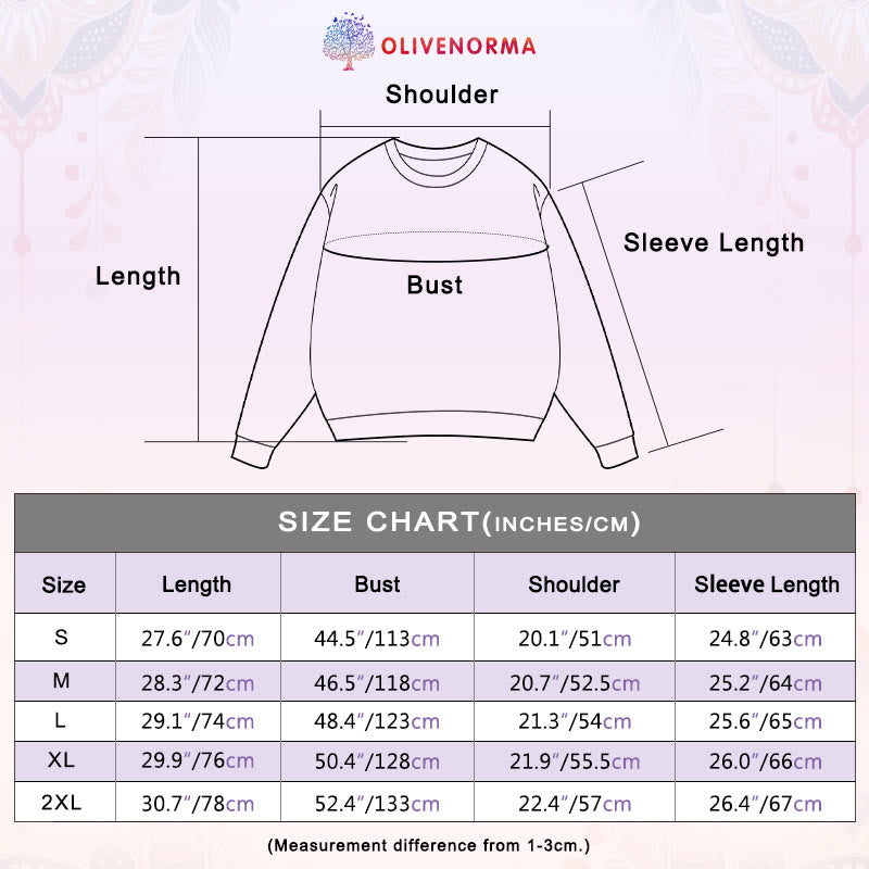 Olivenorma Stylish Evil Eye Element Printed Sweatshirt - image 1