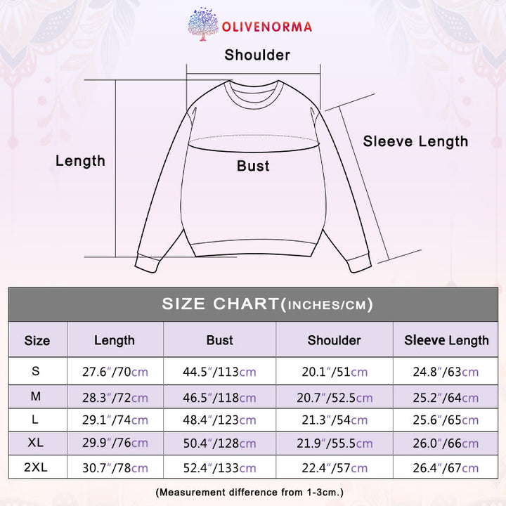 Olivenorma"THE SPIRITUAL BITCH"Tarot Spiritual Skeleton Sweatshirt  - image 2