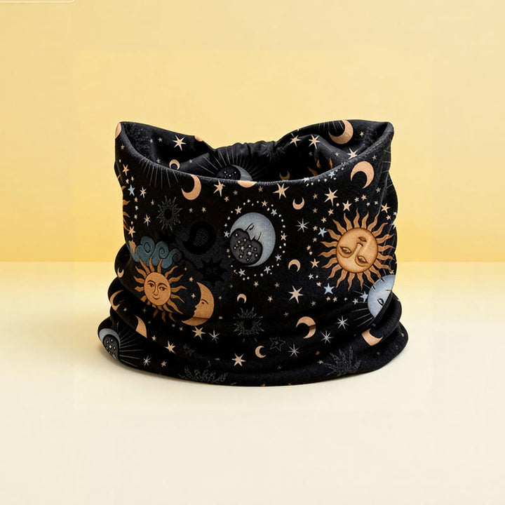 Olivenorma Boho Sun & Moon Printed Adjustable Yoga Headband - 3 - image 4