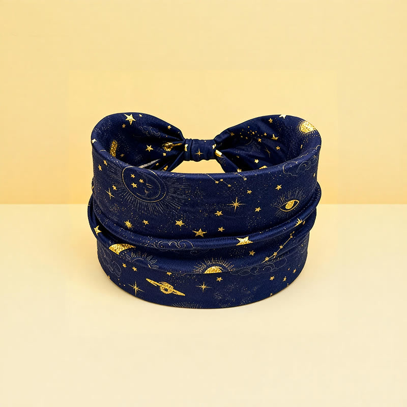 Olivenorma Boho Moon & Star  Adjustable Yoga Headband - 3 - image 5