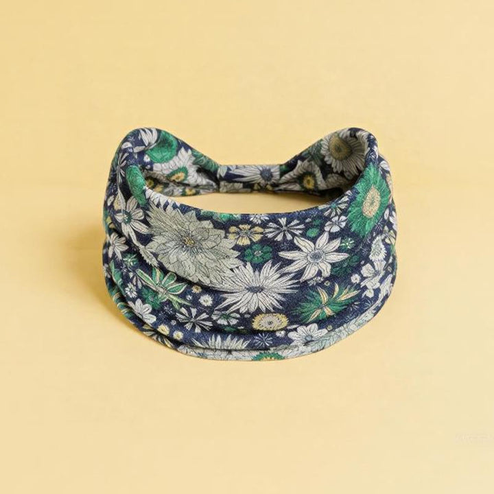 Olivenorma Boho Colorful Floral Print Adjustable Sports Headband - 18 - image 19