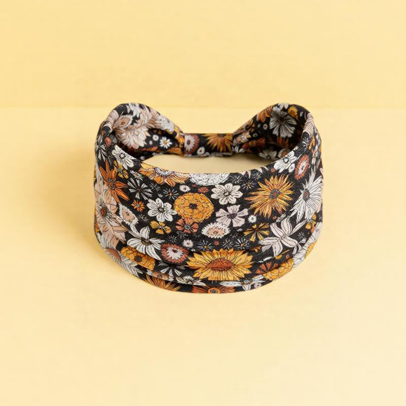 Olivenorma Boho Colorful Floral Print Adjustable Sports Headband - 15 - image 16