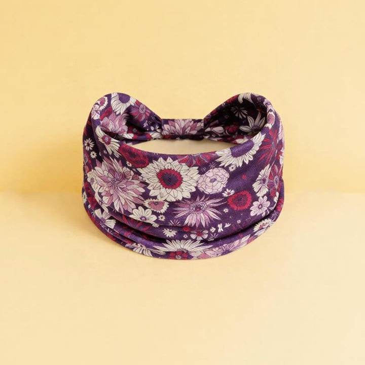 Olivenorma Boho Colorful Floral Print Adjustable Sports Headband - 21 - image 22