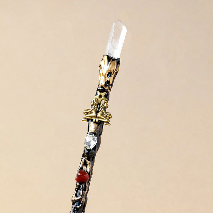 Olivenorma Natural Clear Crystal 12 Constellation Magic Crystal Wands - Gemini - image 3