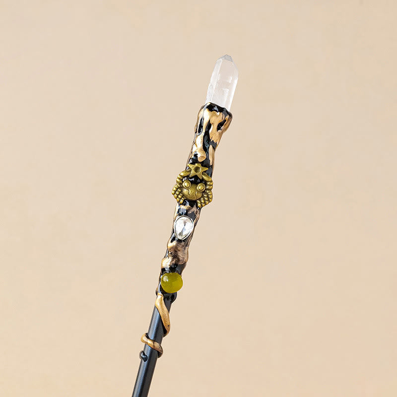 Olivenorma Natural Clear Crystal 12 Constellation Magic Crystal Wands - Cancer - image 4