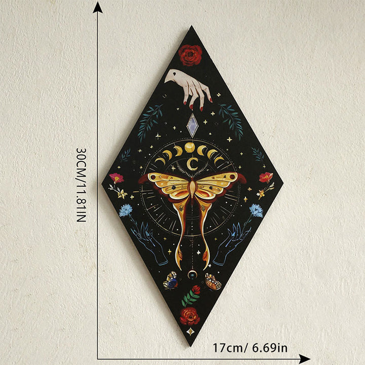 Olivenorma Wooden Rhombus Butterfly Crystal Shelf - F - image 6