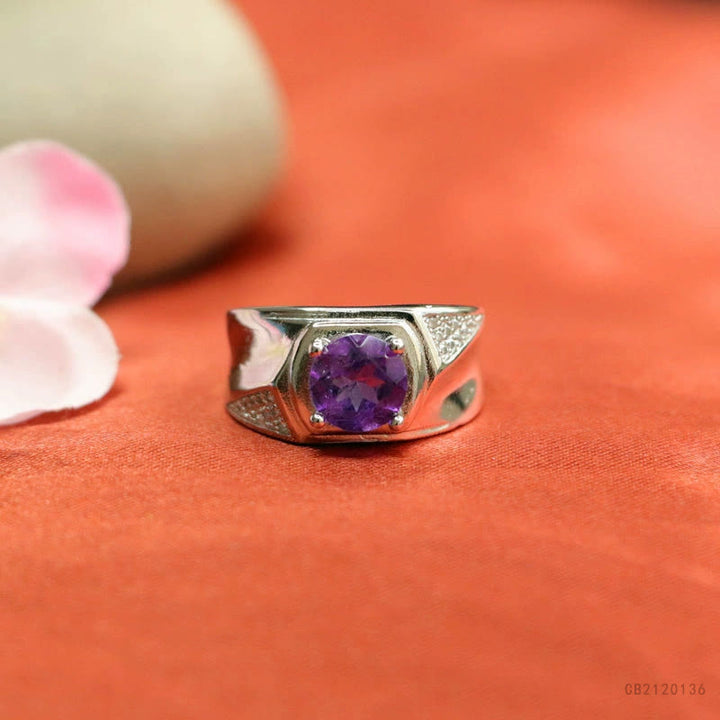 FREE Today: Amethyst Zircon Elegant Engagement Ring - image 6