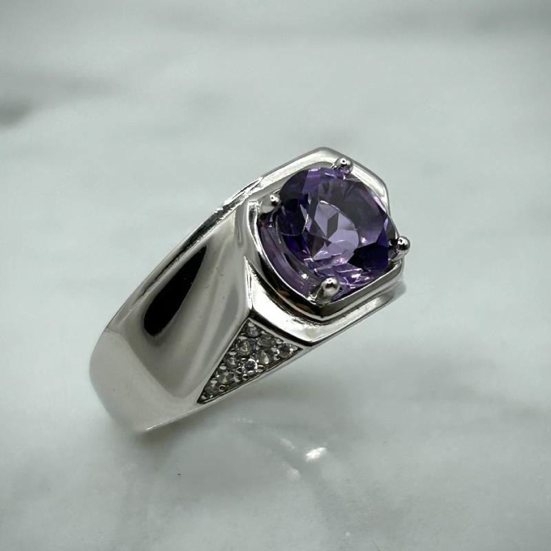 FREE Today: Amethyst Zircon Elegant Engagement Ring - image 10