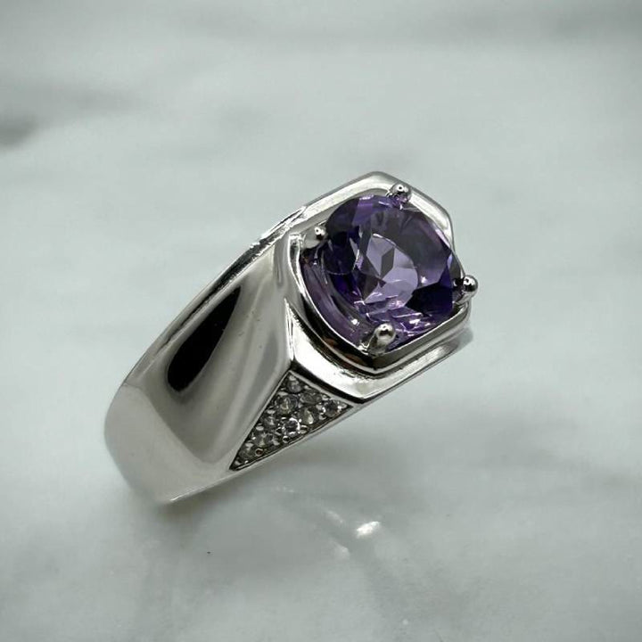 FREE Today: Amethyst Zircon Elegant Engagement Ring - image 10