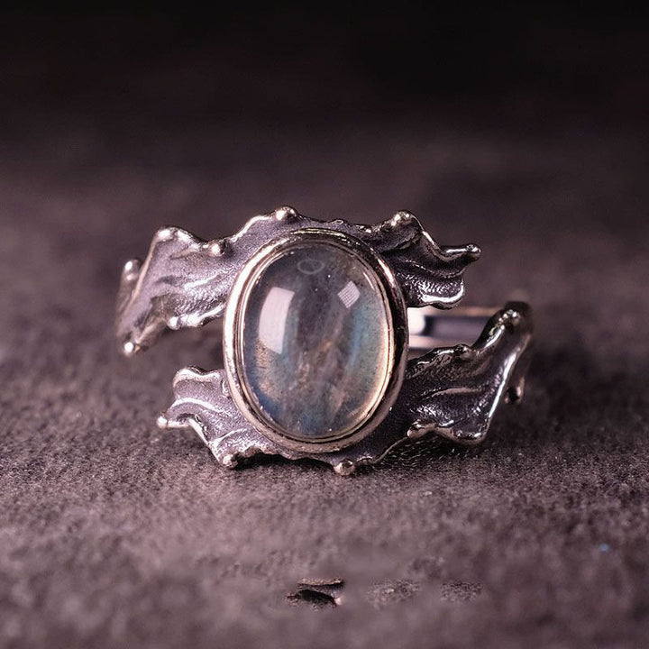 FREE Today: Lunar Luxe Moonstone Crystal Ring - Adjustable - image 0