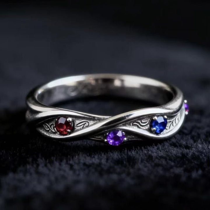 FREE Today: Engraved Patterns Inlaid Cubic Zircon Vintage Ring - image 2