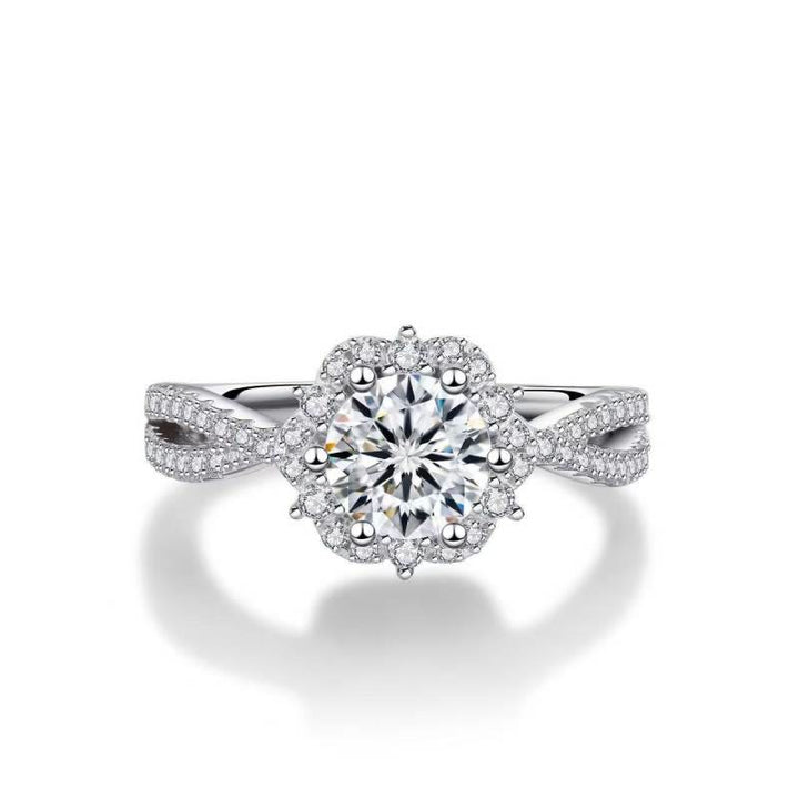 FREE Today: 2Pcs Rose Prince & Princess Engagement Ring Set - Women - Style 1 - image 1