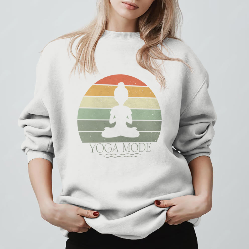 Olivenorma Funny Yoga Lover Sweatshirt - image 8