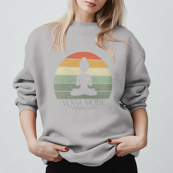 Olivenorma Funny Yoga Lover Sweatshirt - image 14