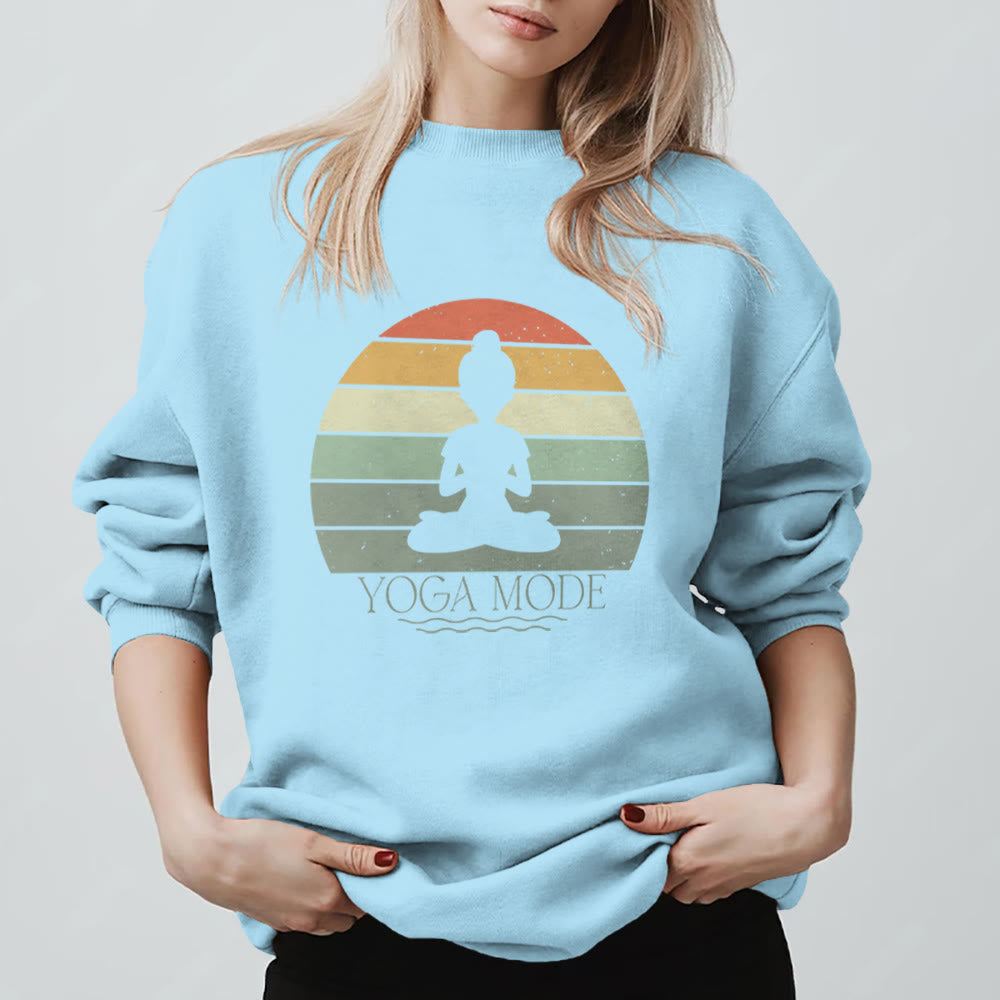 Olivenorma Funny Yoga Lover Sweatshirt - image 16