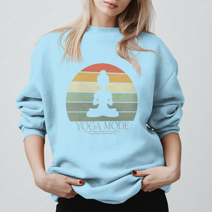 Olivenorma Funny Yoga Lover Sweatshirt - image 16