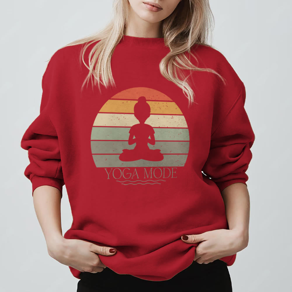 Olivenorma Funny Yoga Lover Sweatshirt - image 12