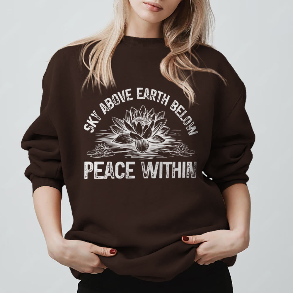 Olivenorma Lotus Mindfulness Meditation Sweatshirt - image 6