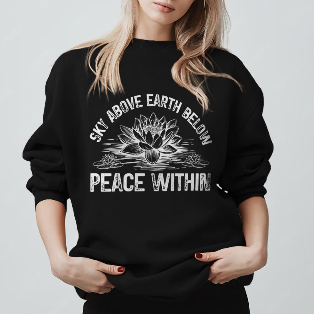 Olivenorma Lotus Mindfulness Meditation Sweatshirt - image 8