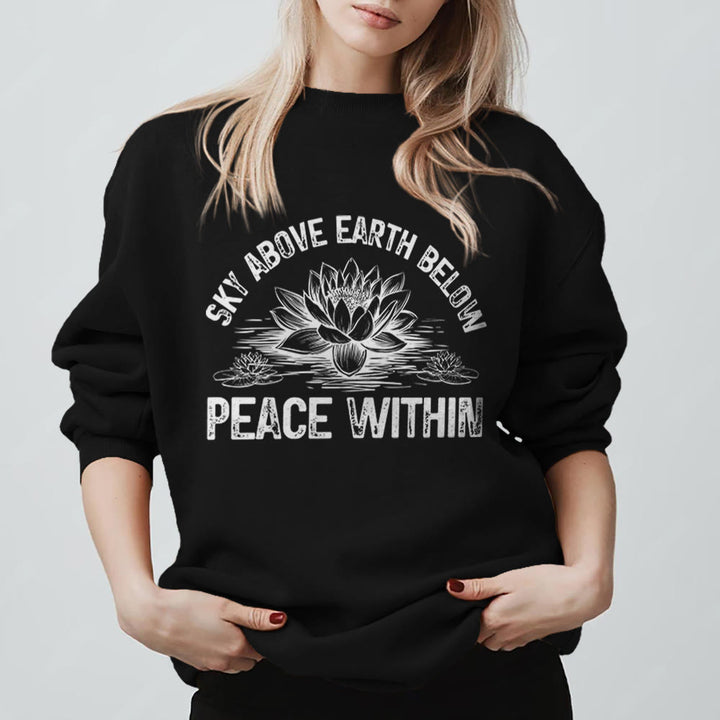 Olivenorma Lotus Mindfulness Meditation Sweatshirt - image 8