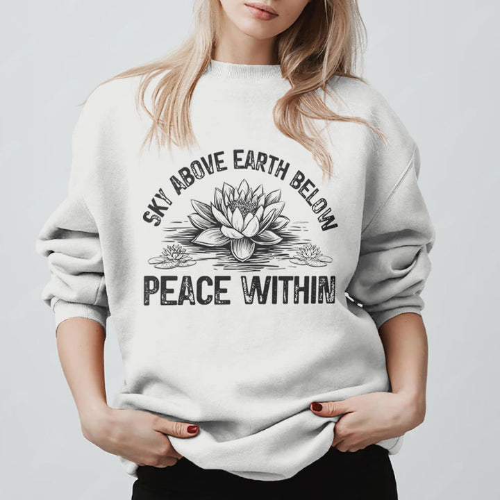 Olivenorma Lotus Mindfulness Meditation Sweatshirt - image 12