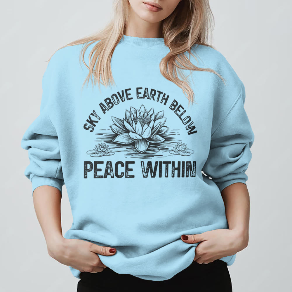 Olivenorma Lotus Mindfulness Meditation Sweatshirt - image 16