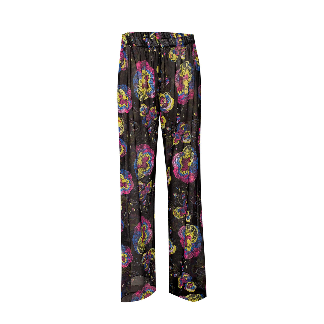 Olivenorma Women's High-Waist Mesh Sun Protection Flowy Wide Leg Pants - Style8 - XL - image 11