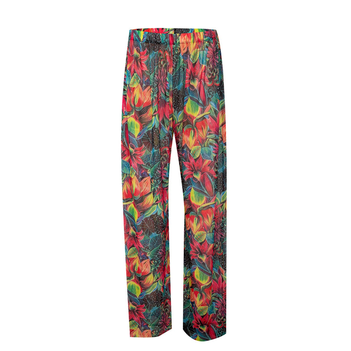 Olivenorma Women's High-Waist Mesh Sun Protection Flowy Wide Leg Pants - Style18 - XL - image 21