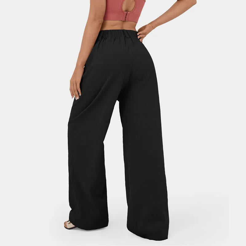 Olivenorma Women's High-Waist Relaxed Wide-Leg Casual Pants - image 1