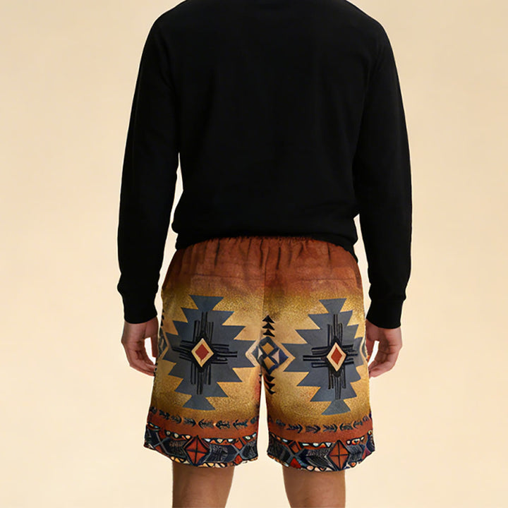 Olivenorma Men's Summer Beach Loose Fit Straight Casual Breathable Short Pants - image 16