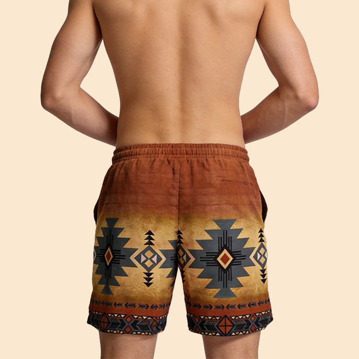 Olivenorma Men's Summer Beach Loose Fit Straight Casual Breathable Short Pants - image 12