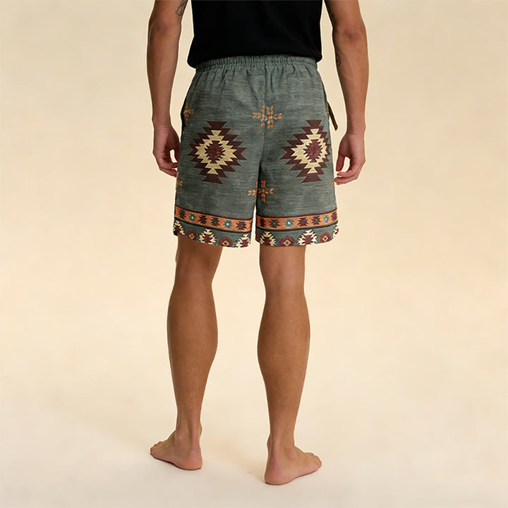 Olivenorma Men's Summer Beach Loose Fit Straight Casual Breathable Short Pants - image 8