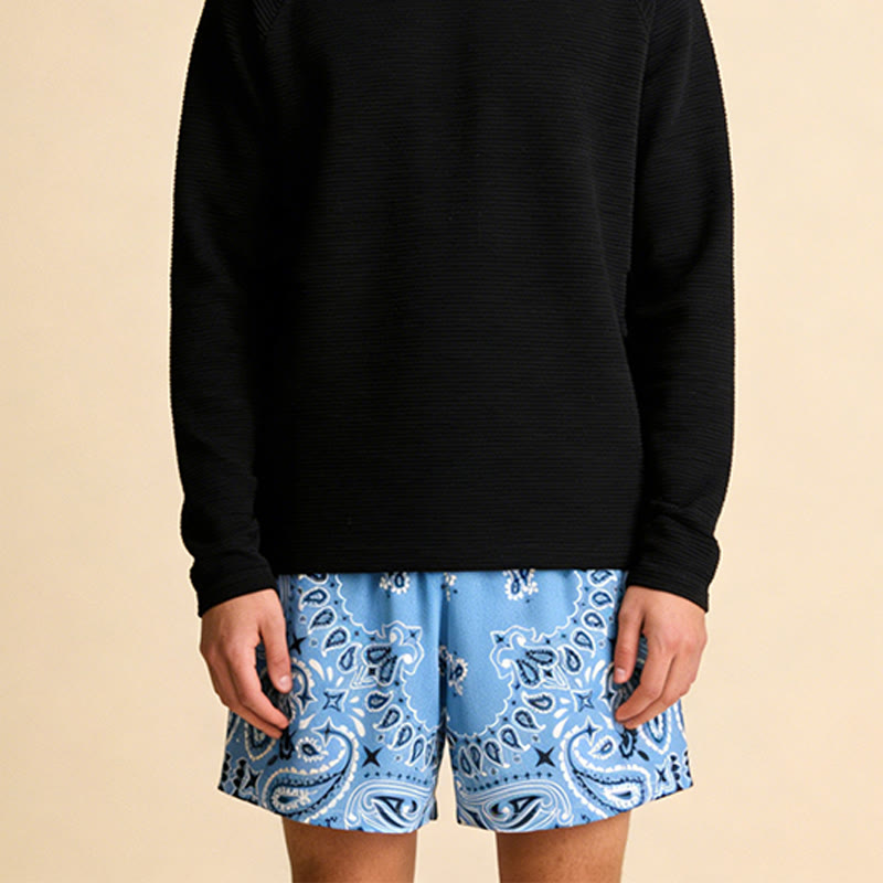 Olivenorma Men's Trendy Summer Printed Athletic Fitness Basketball Running Shorts Pants - image 37