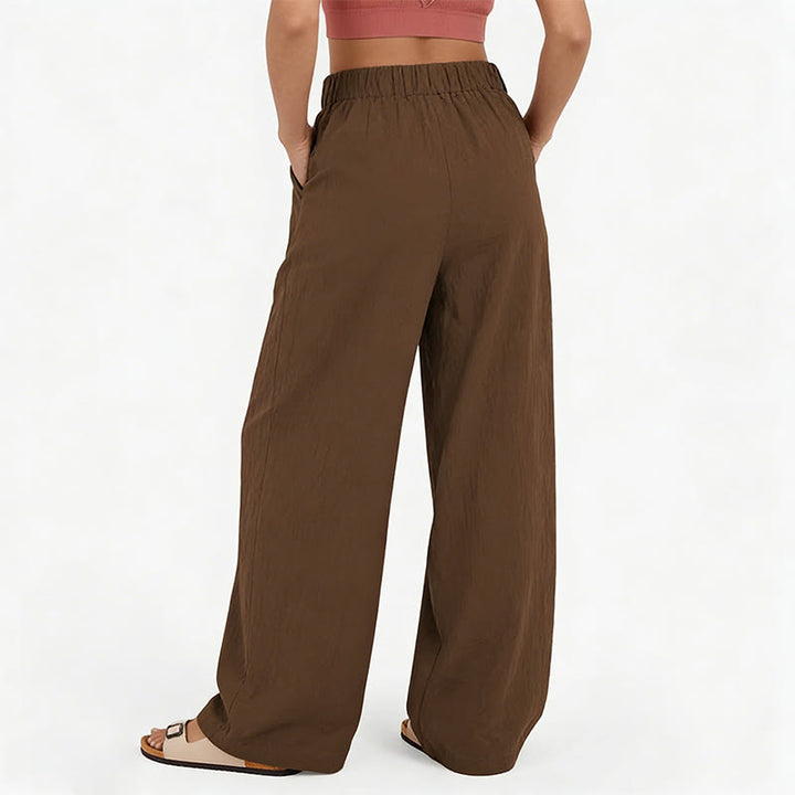 Olivenorma Women's High-Waist Relaxed Wide-Leg Casual Pants - image 25
