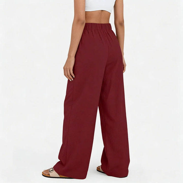 Olivenorma Women's High-Waist Relaxed Wide-Leg Casual Pants - image 19