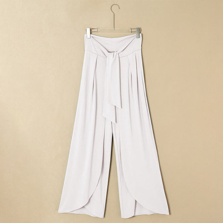 Olivenorma Women's Summer Yoga Wide-Leg Pants - White - 2XL - image 5