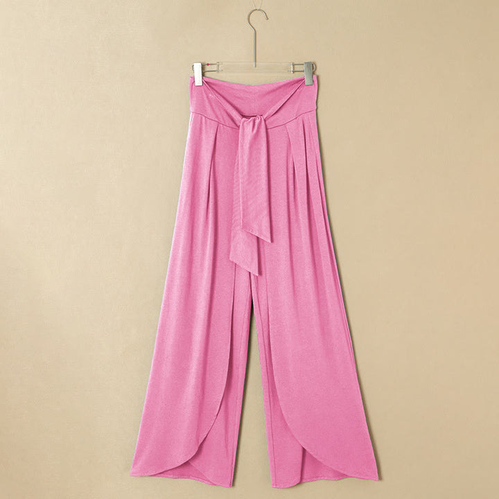 Olivenorma Women's Summer Yoga Wide-Leg Pants - Pink - 2XL - image 10