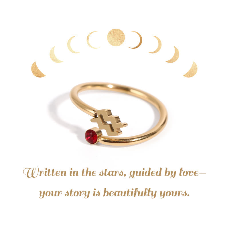 FREE Today: Zodiac Birthstone Gift Card Ring - image 0