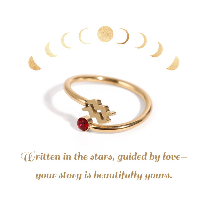 FREE Today: Zodiac Birthstone Gift Card Ring - image 0