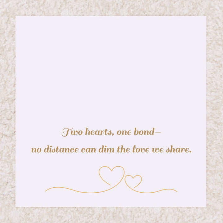 FREE Today: "I Love You to the Moon and Back" – Eternal Hearts Birthstone Necklace - Rosegold - December - Card Style Three - image 2