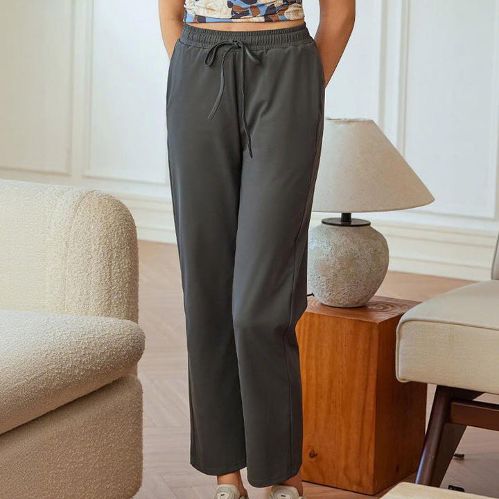 Olivenorma Women's Soft Flow High-Waist Straight Yoga Pants - Sage Green - XL - image 7