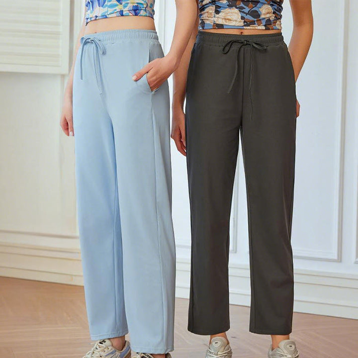 Olivenorma Women's Soft Flow High-Waist Straight Yoga Pants - image 6