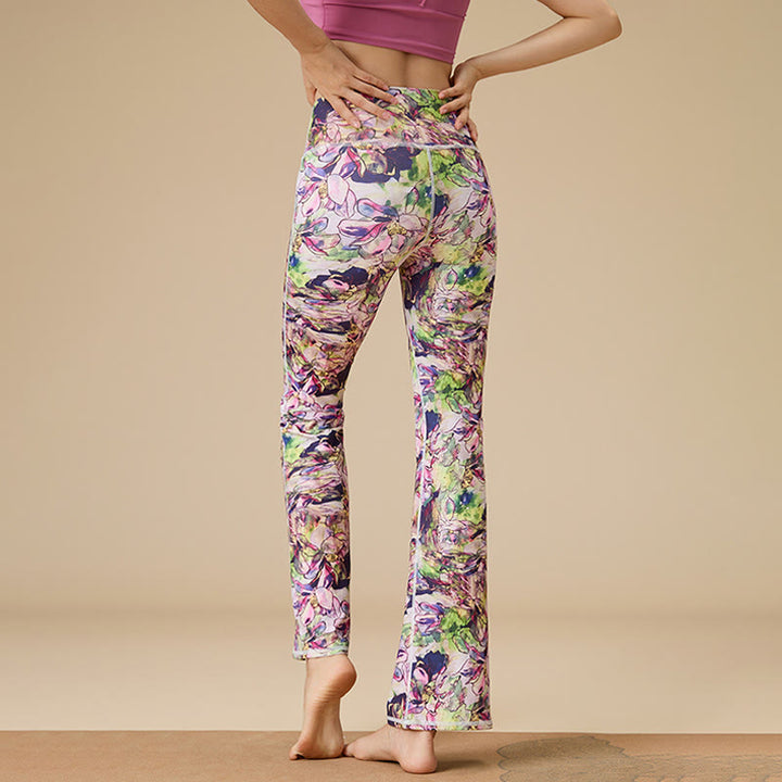 Olivenorma Women's Sculpted High-Waist Flare Yoga Pants - image 4