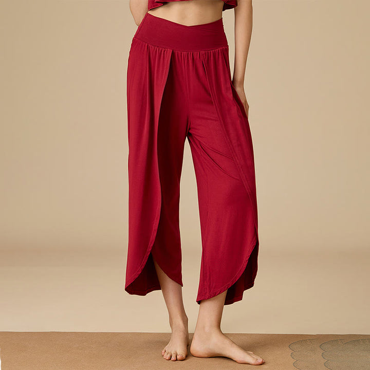 Olivenorma Women's Bamboo Flow Elastic Waist Pants - image 5