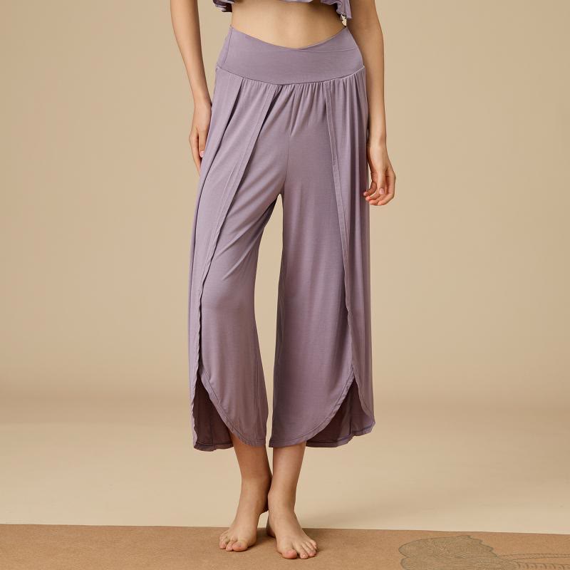 Olivenorma Women's Bamboo Flow Elastic Waist Pants - image 1