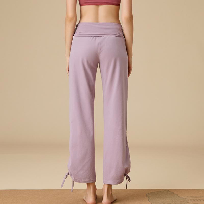 Olivenorma Women's Airy High-Waist Drawstring Wide Leg Pants - image 8