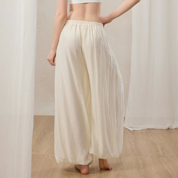 Olivenorma Women's Zen Lantern Wide Leg Pants - Apricot - XL - image 3