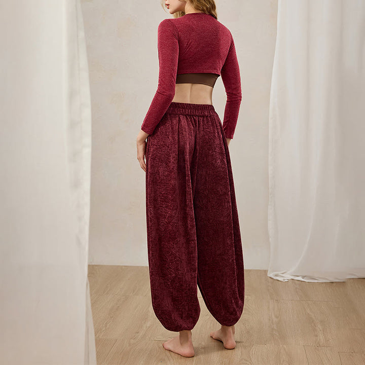 Olivenorma Women's Lantern Wide Leg Pants - image 4